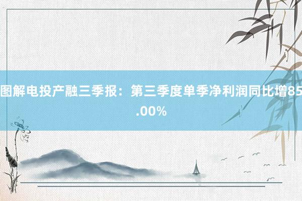 图解电投产融三季报：第三季度单季净利润同比增85.00%