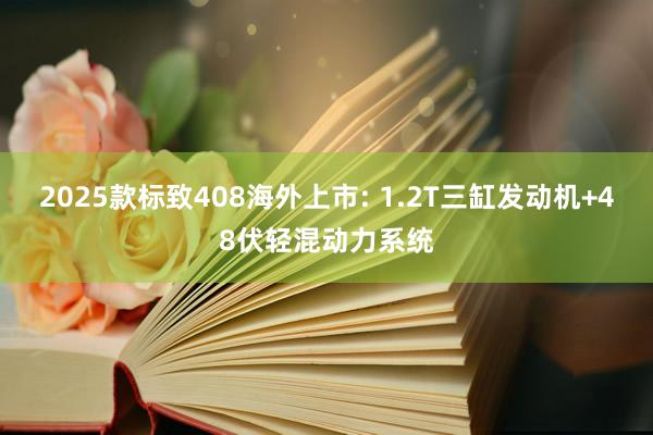 2025款标致408海外上市: 1.2T三缸发动机+48伏轻混动力系统